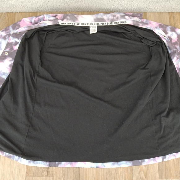 PINK Victoria's Secret XS Multicolor Tie Dye Jacket Lightweight Windbreaker‎ - Picture 5 of 13